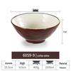 Net Celebrity Melamine Ramen Bowl: Two-Tone Creative Design, Large, Ideal for Mala Tang and Rice Noodles