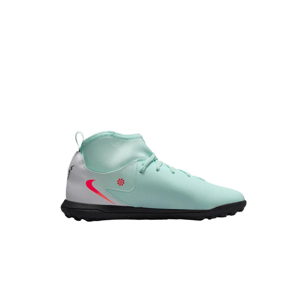 Nike Phantom Luna 2 Slip Resistant Abrasion Resistant High top Kids' Soccer Shoes Mint Green Kids' FJ2607-300
