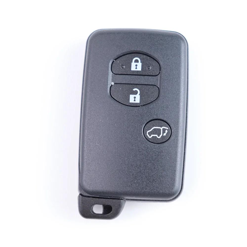 For Toyota Land Cruiser Prado Camry Crown Majesta Highlander Kluger Mark X Subaru Foreste Xv Car Key Fob Case Shell Housing