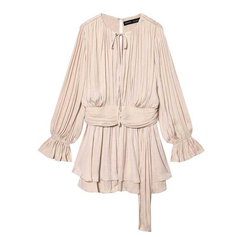 Womens Slim Fit Casual Midi Dress