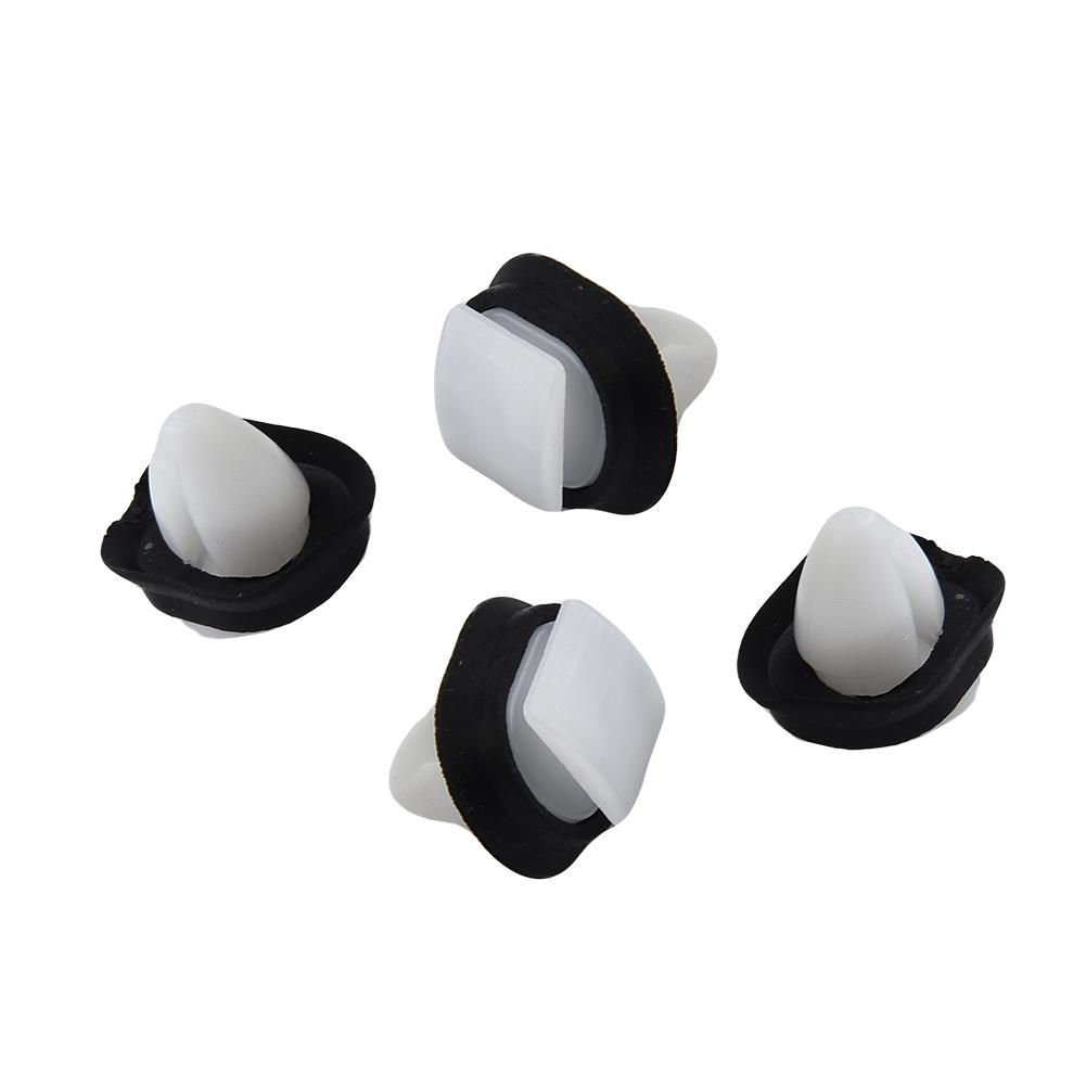 ForDucato Außenseitenform Massage Untere Türverkleidungsclips, Weiß + Schwarz