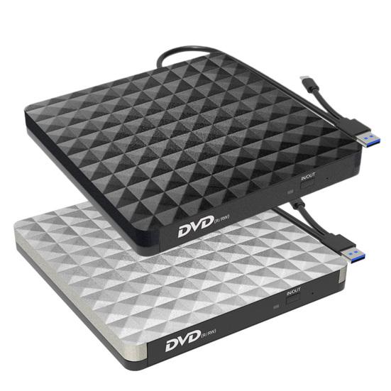 Reliable External Drive High Reading Speed Anti-vibration External DVD Drive External USB 3.0 Compact Disk Drive