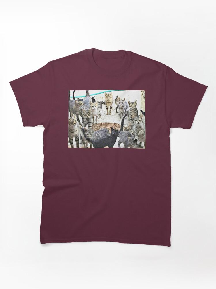 A Gathering of Cats Cats Galore Classic Unisex T-Shirt