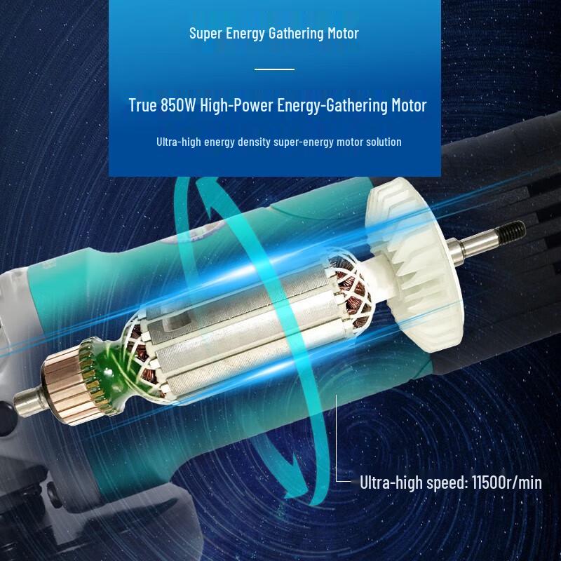 Dayi Industrial Grade 220V Angle Grinder CN plug (adapter included)