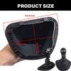 6 Marce Cambio Auto Pomello Leva Cambio Copri Leva Cambio Gaiter Copertura Pomello Cambio Manuale per W639 VITO 2003-10