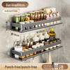 MDNG Wall-Mounted Double-Layer Kitchen Storage Rack