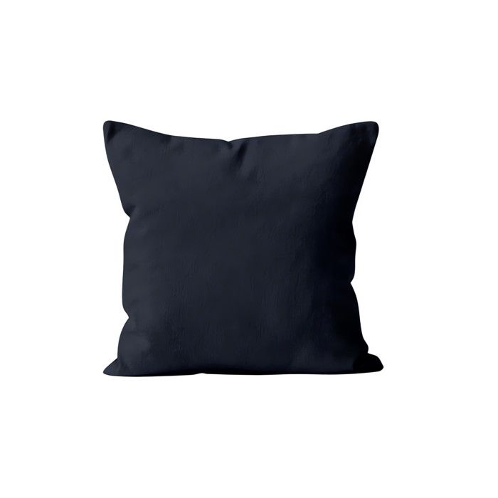 Removable Cushion 60x60 Cm ALIX Jean Blue, by Soleil D'ocre