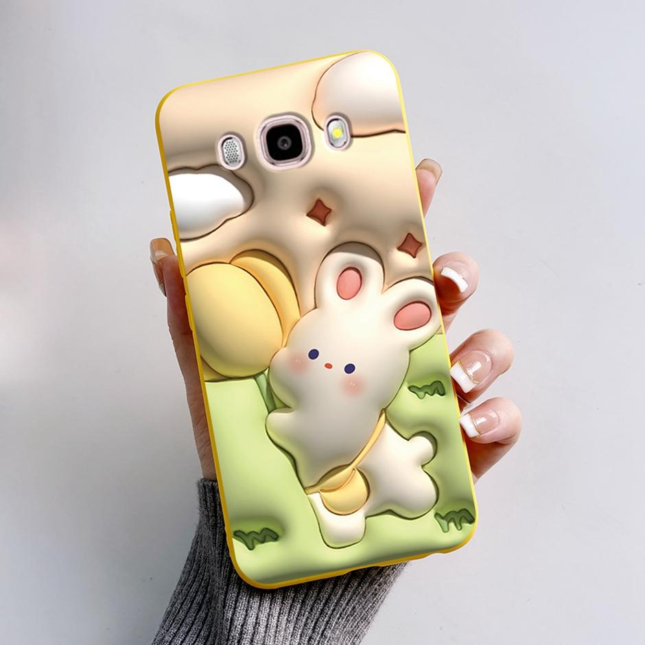For Samsung Galaxy J7 2016 Novel Style Painting Back Cover Coque For Samsung Galaxy J7 2016 Cute CartoonThick Fashionable Shells