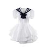 Dress Japanese Style Navy Collar Dress Female Summer Sweet Hot Girl Pure Desire Princess Dress Japanese Waist Fluffy Skirt