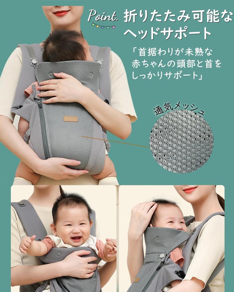 Baby Fits Newborns to 12 Breathable Foldable and Includes Drool Cover Carrier, Sling, Months, Face-to-Face Carry, Forward-Facing Carry, Mesh,
