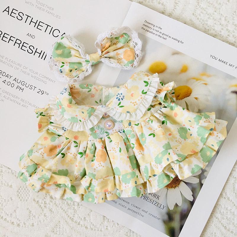 Medium 30cm Handmade Doll Clothes for Jointed Bear - S Size Belle Lulu Outfit Gift for Girls