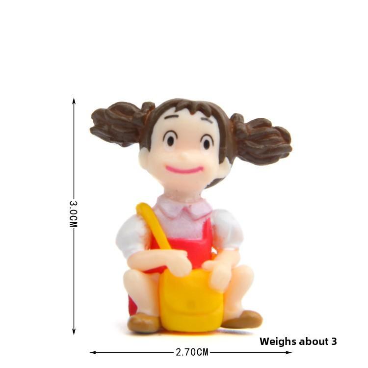 

Мой сосед Тоторо Мэй Ходьба Бег Мини Модель Украшения Для Ландшафтного Декора StyleB