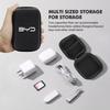 Earphone Data Case Portable Mini Zipper Car EVA Storage Bag For BYD Atto F0 G3 I3 Ea1 F3 E6 Yuan Plus Song Max Tang Dmi