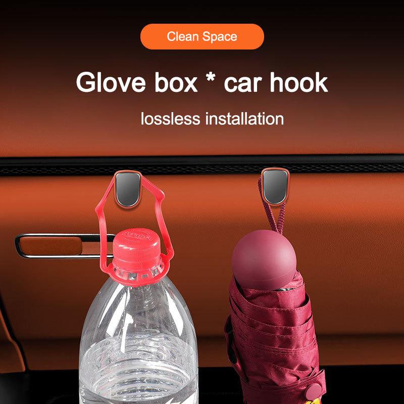 Auto Headrest Multifunctional Automobile Storage Hangers Glovebox Hook Purse Hook For Lamborghini Urus Huracan Aventador Premium byu2