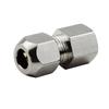 Copper Pipe Ferrule Oil Connector, 6mm to 1/8", 2, 10mm to 3/12", Internal Thread Straight 1/4".