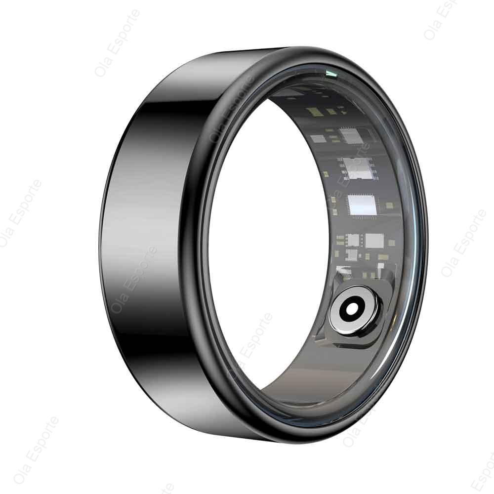 

2026 New Smart Ring Men Women, Heart Rate Blood Oxygen and Sleep Monitor Smartring IP68 & 5ATM Waterproof, Multi-sport Mode Ring 9