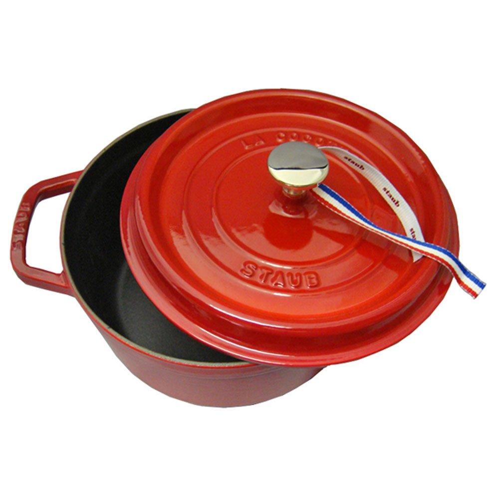 Staub Cocotte Kulatý 22cm Třešňový 1102206 (40509-825-0) [Položka]