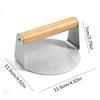 304 Stainless Steel DIY Hamburger Patty Press Mold