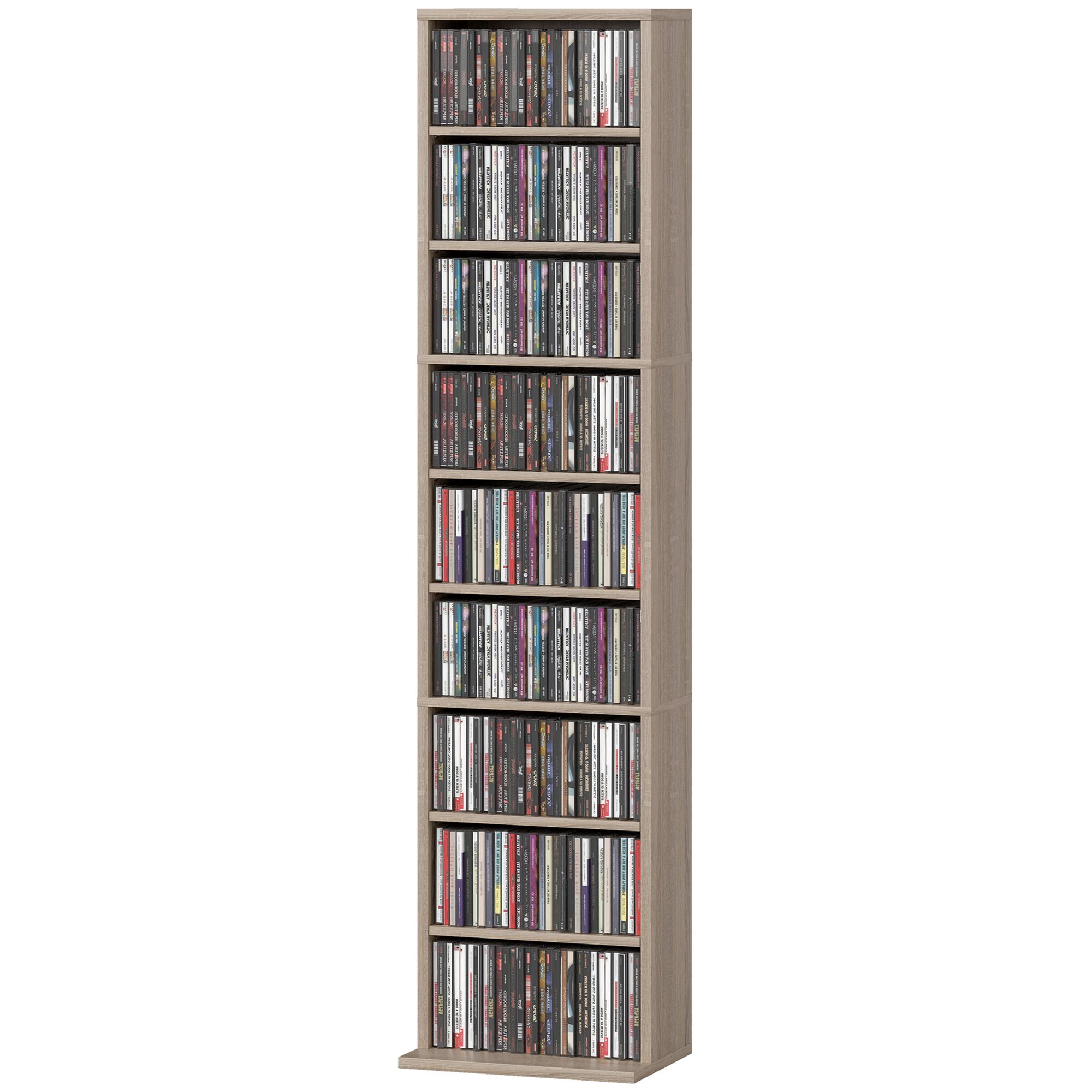 260 Narrow Cd Storage Unit Natural