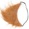 Erwachsene Kinder Falscher Bart Falscher Bart Halloween Weihnachten Cosplay Party Dekoration (Braun)