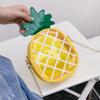 Fruit PVC Chest Bag Pineapple Clear Crossbody Bag Fashion Transparent Shoulder Bag  Outdoor