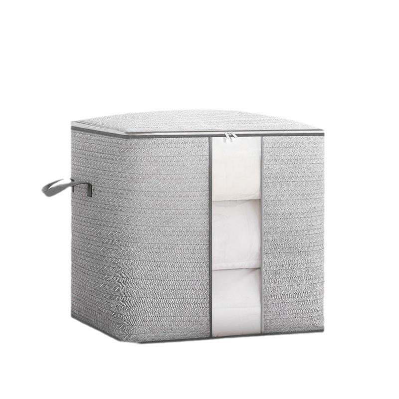 Large Capacity Window Zipper Storage Bag for Clothes & Quilts