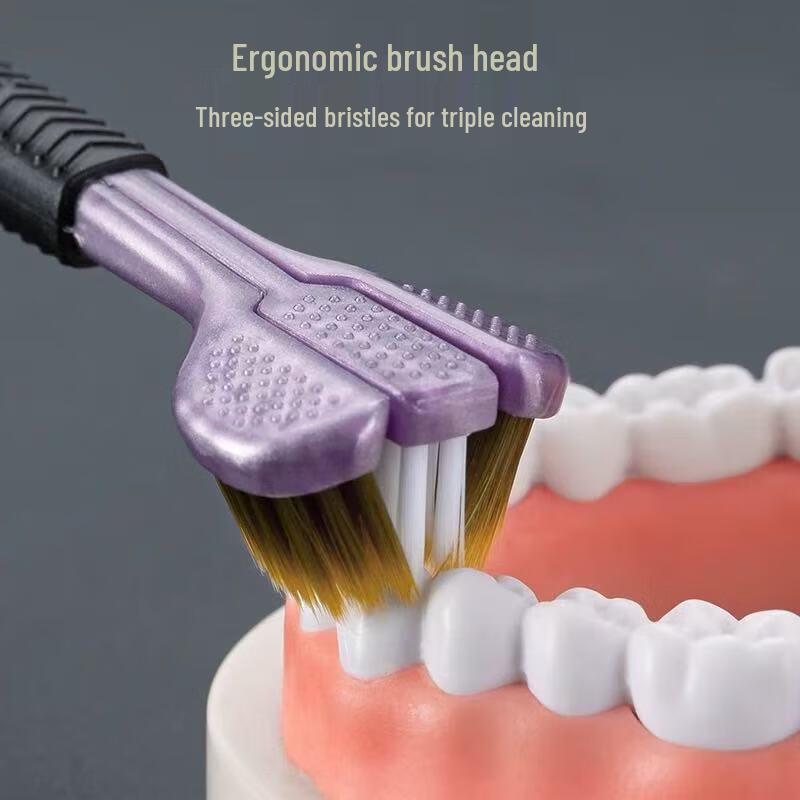 Paul Frank Family 3-Sided U-Shaped Soft Bristle Toothbrush 6-Pack