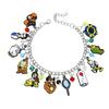 Halloween Anime Cartoon Theme Adjustable Superhero Character Bracelet Accessory