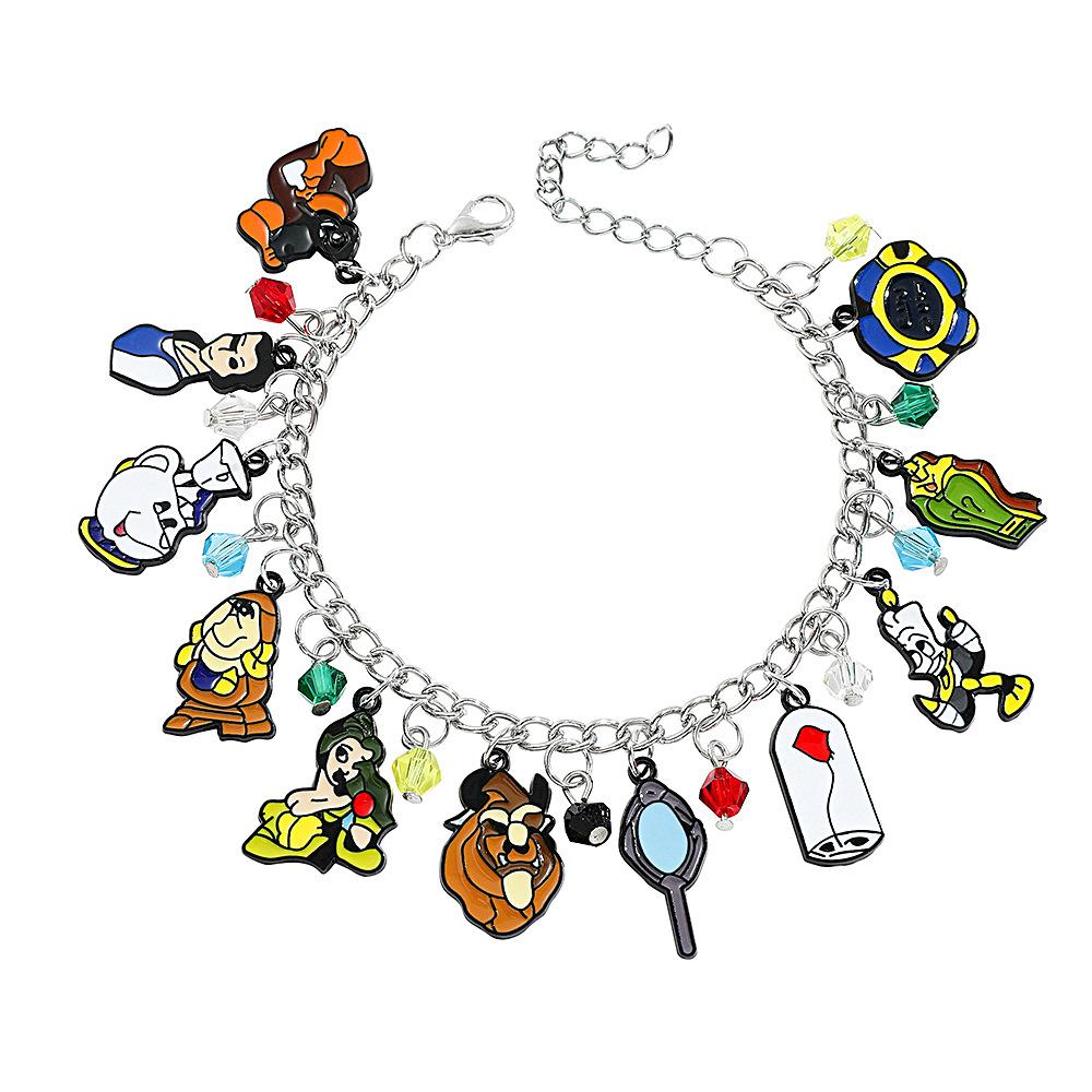 Halloween Anime Cartoon Theme Adjustable Superhero Character Bracelet Accessory