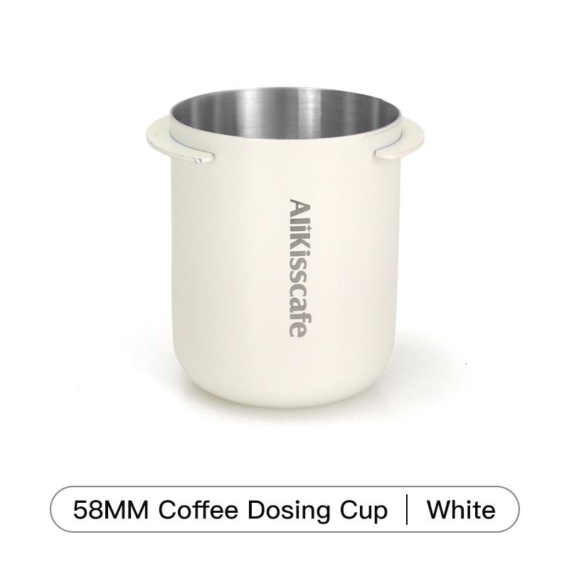 58mm Stainless Steel Coffee Accessories Barista белый