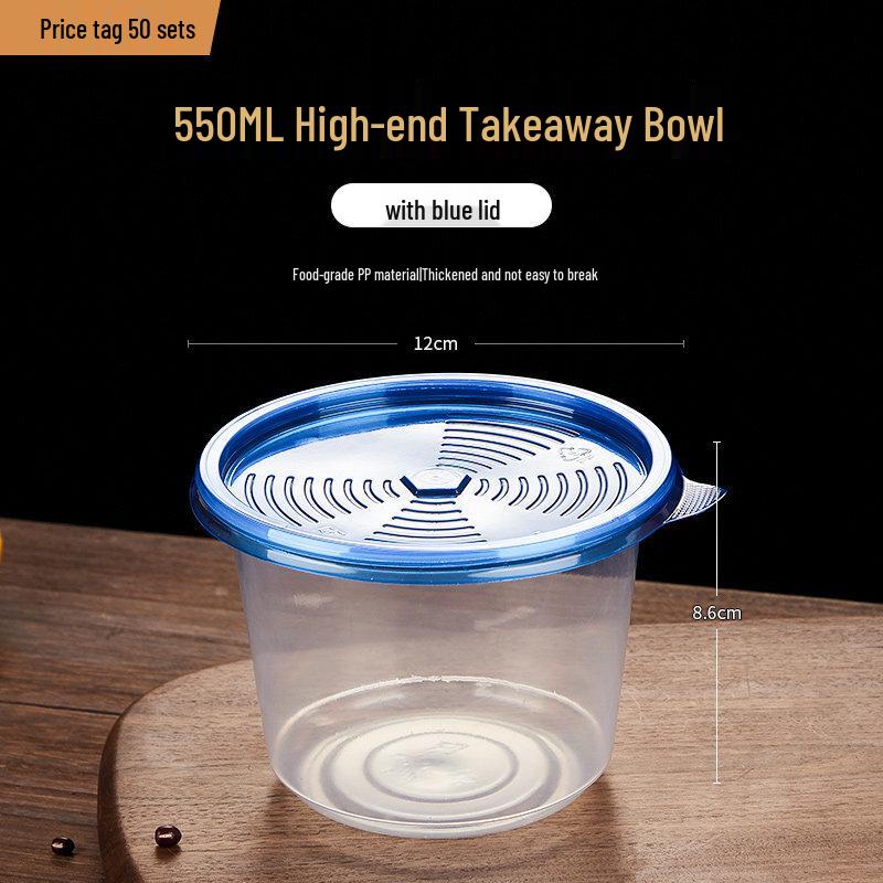 Disposable Round Takeaway Bowl