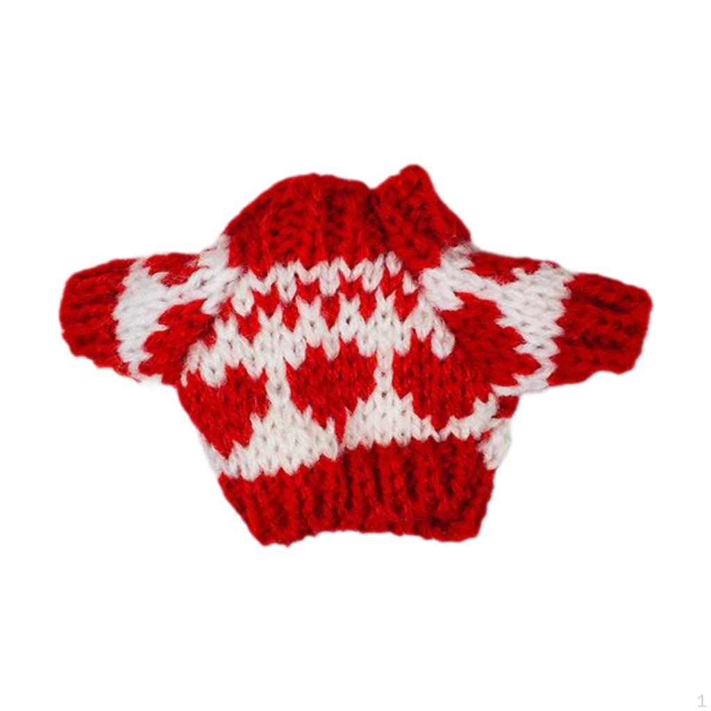 15cm Plüschpuppenkleidung Niedliches Anziehen Foto-Requisiten Modekleidung Outfits