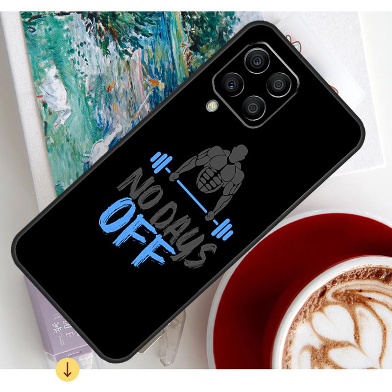 Gym Fitness Bodybuilding Case For Samsung Galaxy M15 M21 M31 M55 M56 M36 M16 M06 M13 M33 M53 M12 M32 M52 M14 M34 M54