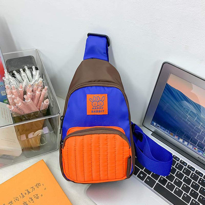 Stylish Colorful Children's Backpack Lightweight Breathable Nylon Bag For Outdoor Adventures