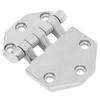 Boat Hinge Stainless Steel Mirror Polishing Rustproof Marine Grade Hinge for Door Cabinet Hatch