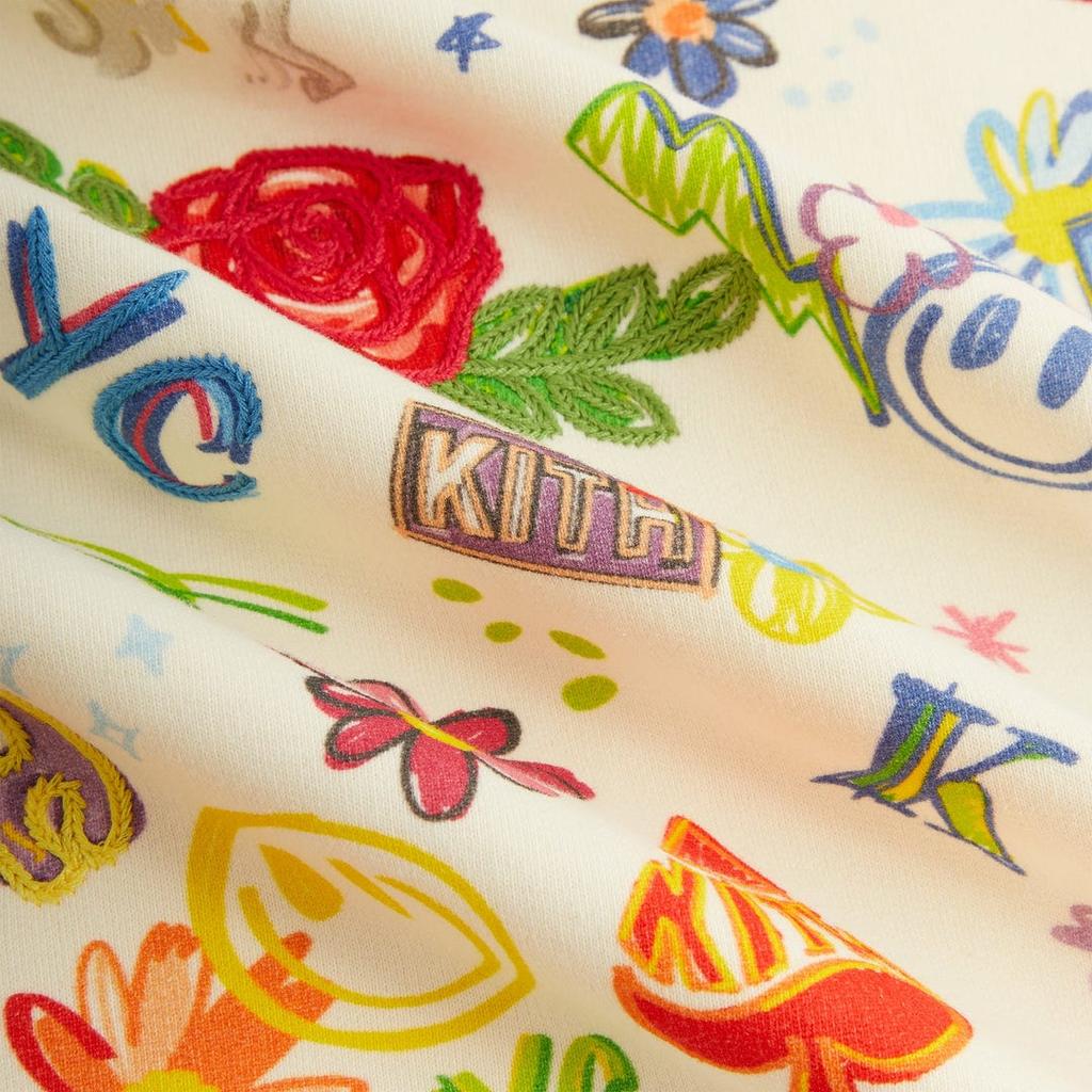KITH Sketchbook Nelson Crewneck KHM031981-104
