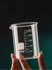 Large Capacity High Borosilicate Glass Measuring Cup Transparent Graduated Cup Heat-Resistant Multifunctional Beaker