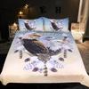 Super King Size Duvet Cover Set Bed Linens Reactive Printing 3d Eagle Boho Luxury Bedding Sets Dekbedovertrek 2 Persoons 200x200