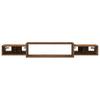 Wall Mounted TV Cabinet Wall Bracket Reclaimed Wood