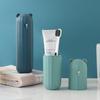 Little Bear Travel Toothbridge Box Cartoon Toothbrush Cup Portable Toothbrush with Lid Jar Student Dormitory Rinse Cup
