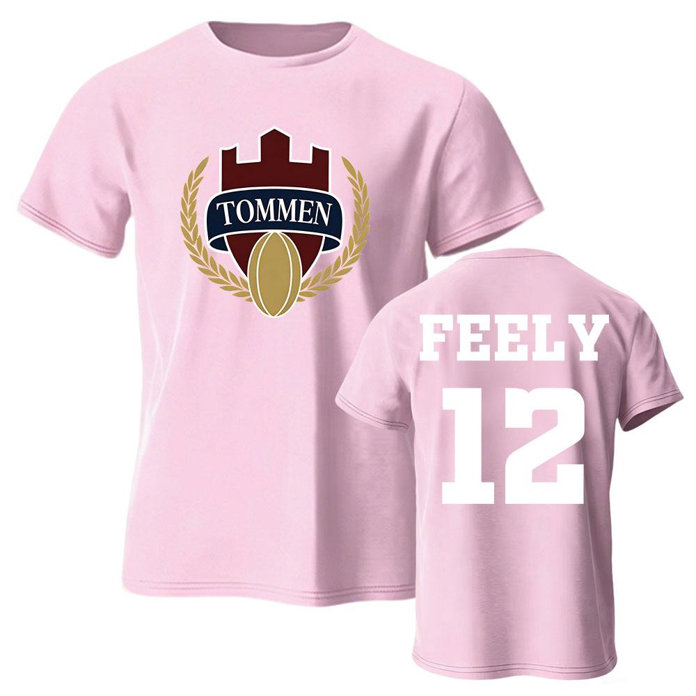 T-shirt Ragazzi di Tommen KAVANAGH13 FEELY12 Stampa Grafica T-shirt Manica Corta Cotone Magliette Estive Unisex Streetwear Merch Grafico