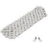 FX9 116 Links Mountain Bike High Strength Chains Bicycle 9 Speed Hollow Derailleur ChainSilver
