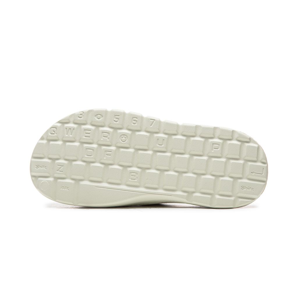 Li Ning Slide Slippers Unisex Creamy Yellow AGAW007-1