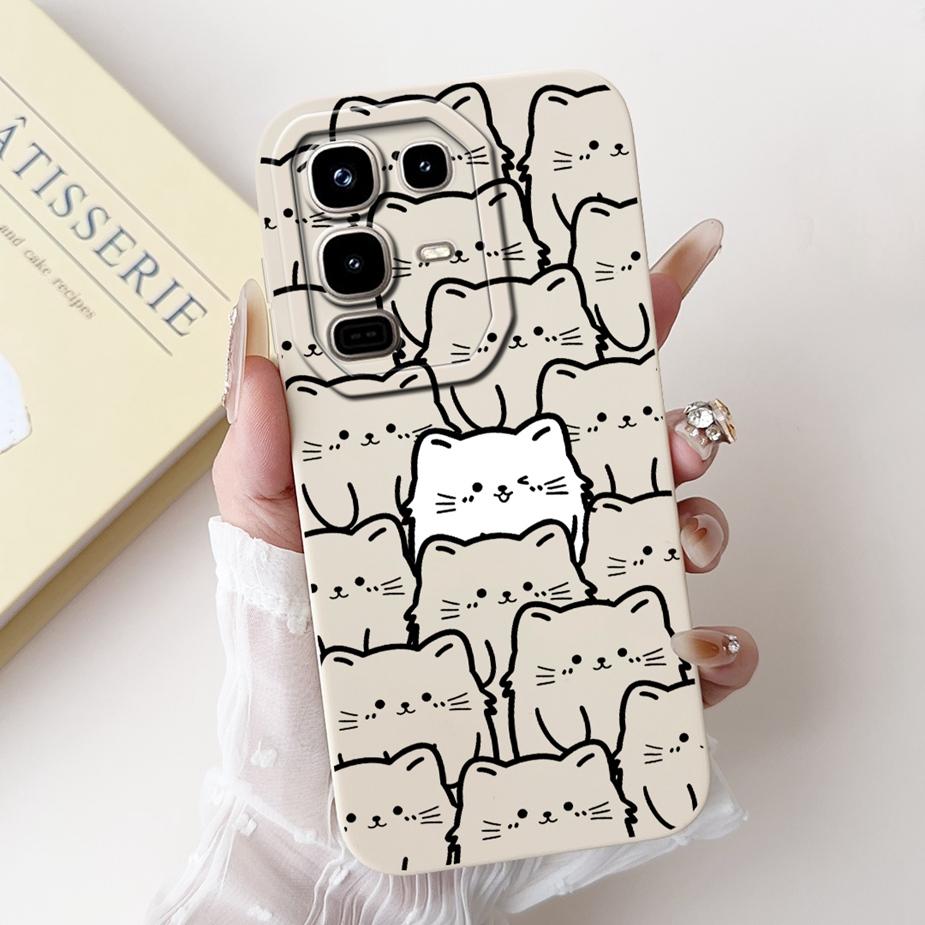 For Infinix Note 50 4G Case Note 50S X6870 Cute Cat Dinosaur Cartoon Cover Soft Silicone Case For Infinix Note 50 Pro Plus Shell