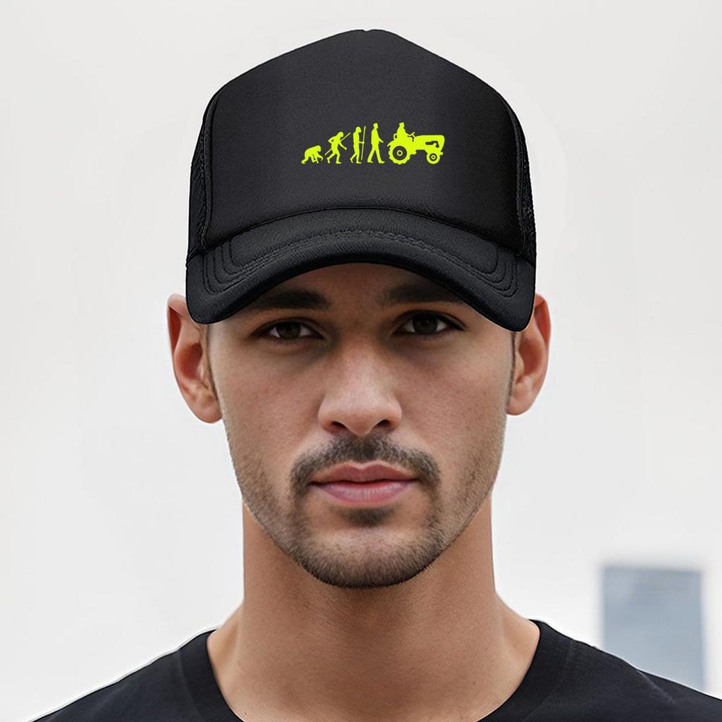 “Neon Evolution Retro, Pop Art Design” Mesh Baseball Cap