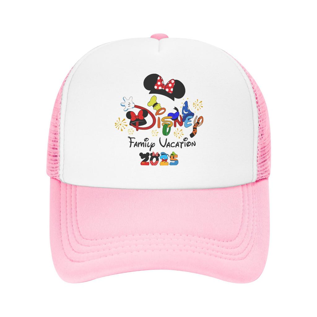 Disney mickey Family Vacation 2025 Disneyworld Trip Baseball Cap For Men Women Cooling Breathable Mesh Side Sun Hats Caps