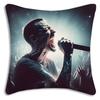 World Famous Rock Band Linkin P-Park Pillow Covers Sofa Decorative Home Double-Sided Printing Short Plush Cute Cushion Cover