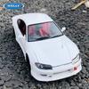 Welly 1/24 Nissan Silvia S15 Alloy Sports Car Model Diecast Metal Racing Car Model High Simulation Collection Childrens Toy Gift