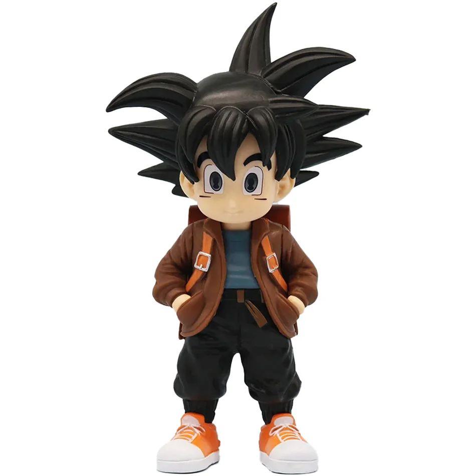 

16 см Фигурка Аниме Dragon Ball Сын Гоку Детство С портфелем Фигурка Действия Модель из ПВХ Игрушки Статуя Коллекция Подарки