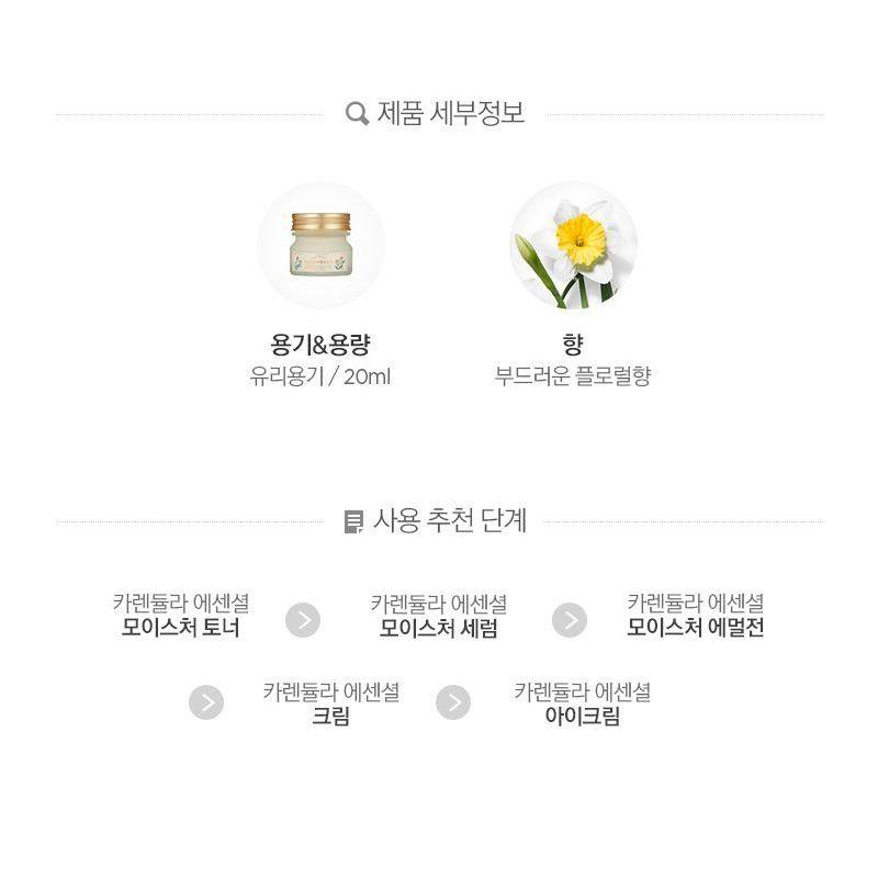 THE FACE SHOP - Calendula Essential Moisture Eye Cream 20ml